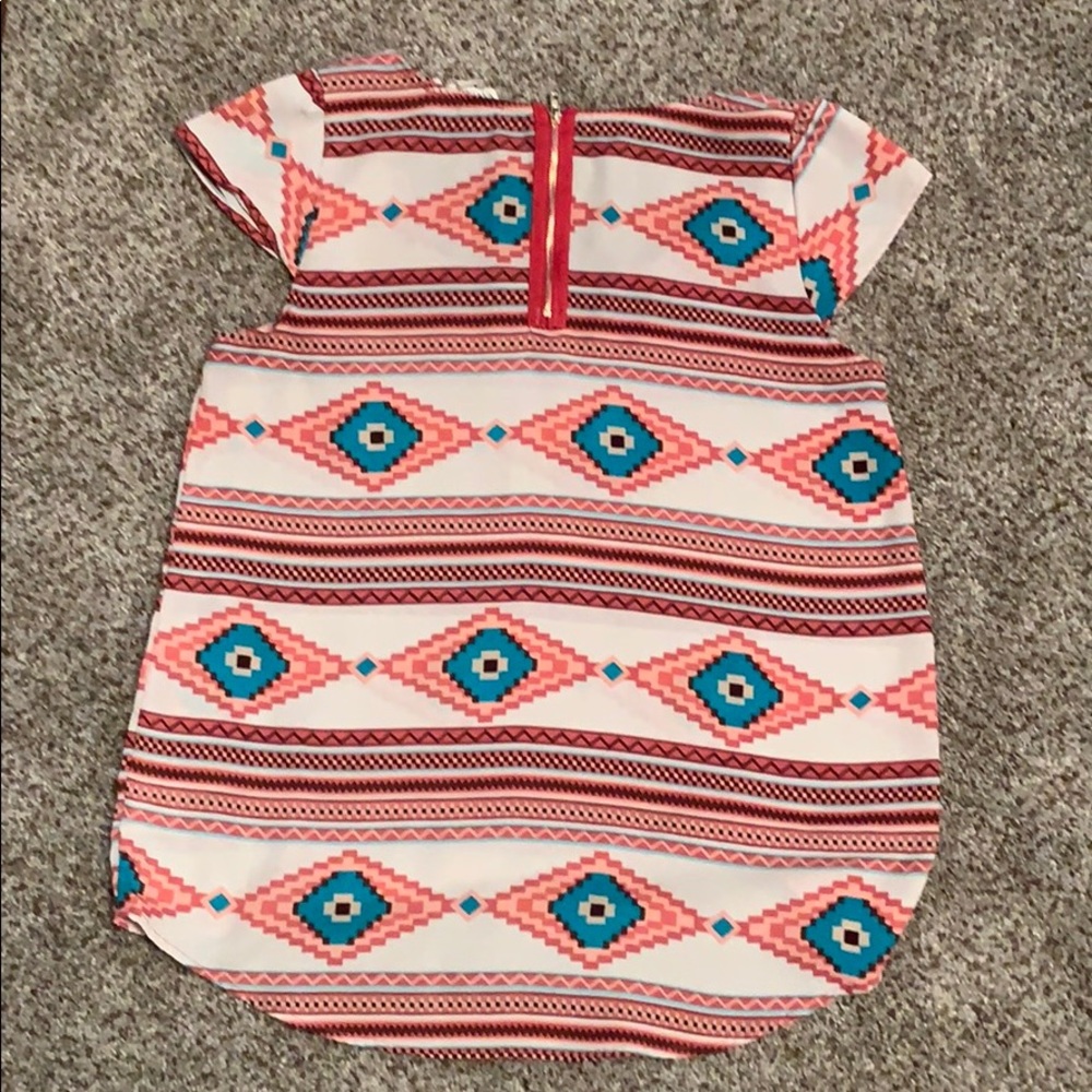 Pink Patterned Top - Picture 3 of 3